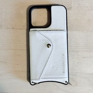 Bandolier Billie Utility Case Cream and Gold For iPhone 13 Pro - Case ONLY